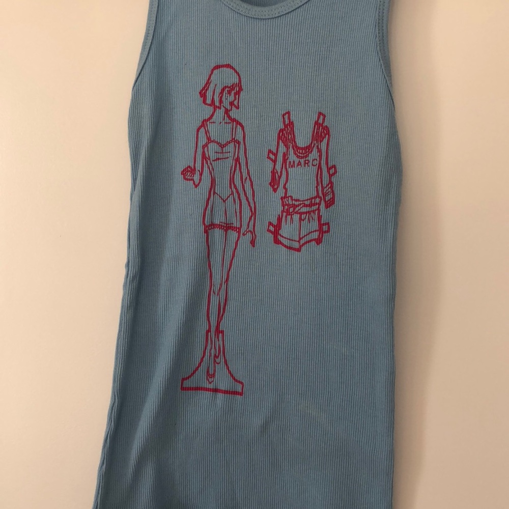 Marc Jacobs Ribbed Tank Top - Picture 2 of 3